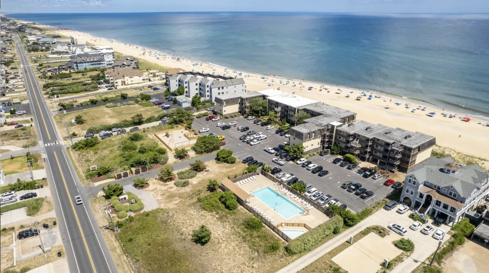 The Grand Strand Aerial shot